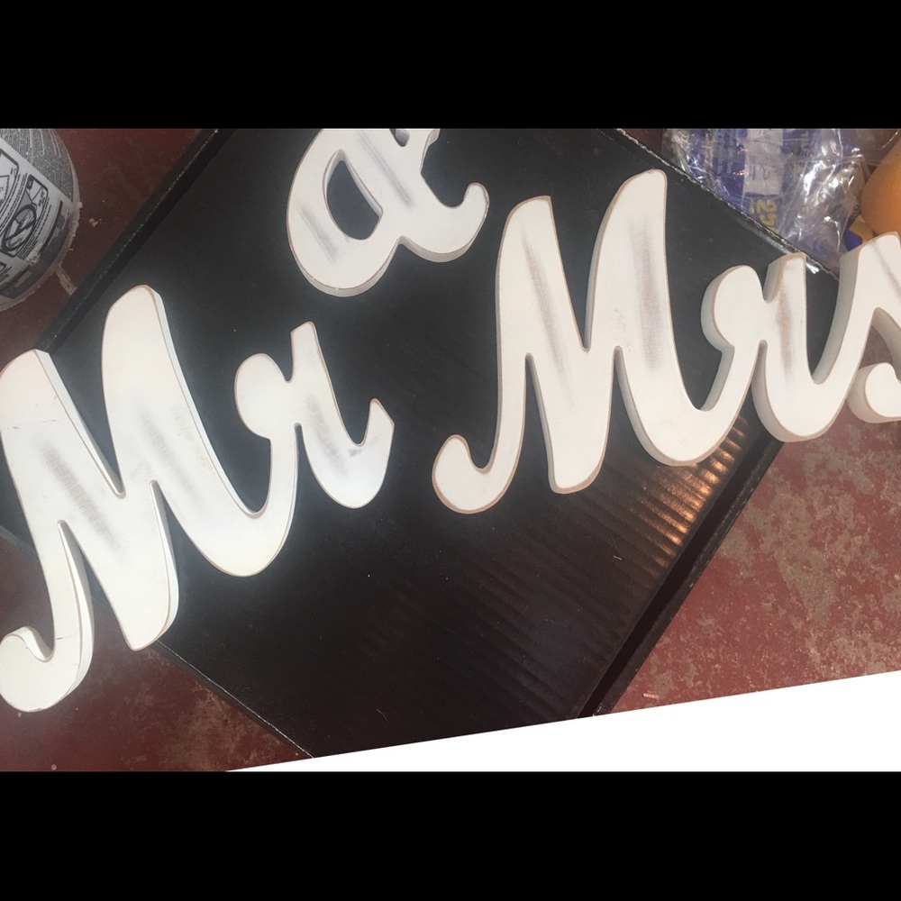 Wedding items